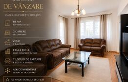  Apartament 3 camere, 66 mp, 2 locuri de parcare, zona Calea București 