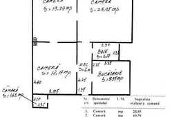 Spatiu birou/semicomercial cu 86.25 mp, etajul 1, zona Pietei Mihai Viteazul