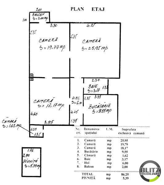 Spațiu birouri de închiriat Central - 20048SIB | BLITZ Cluj-Napoca | Poza1
