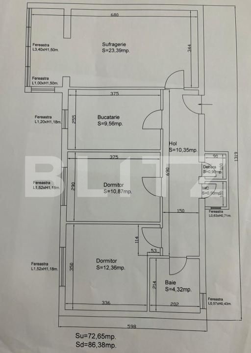 Apartament de vânzare 3 camere Calea Bucuresti - 200494AV | BLITZ Brașov | Poza10