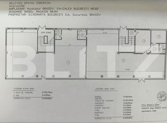Spațiu comercial de închiriat Calea Bucuresti - 200688SIC | BLITZ Brașov | Poza3