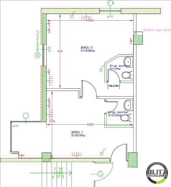 Spațiu birouri de închiriat Central - 20072SIB | BLITZ Cluj-Napoca | Poza1