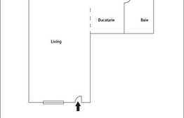 Vanzare apartament in imobil tip casa cu 1 camera, integral renovat