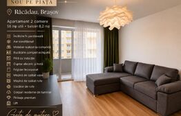 Apartament 2 camere, balcon 8,2 mp, parcare, Racadau