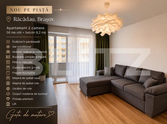 Apartament de vânzare 2 camere Racadau - 200853AV | BLITZ Brașov | Poza1
