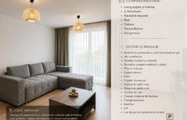 Apartament 3 camere, 79 mp, terasă, parcare, zona Racadau