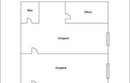 Spatiu de birou la strada principala, 59 mp