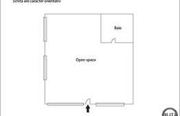 Spatiu pentru birouri de inchiriat in zona strazii Albac, 35 mp utili