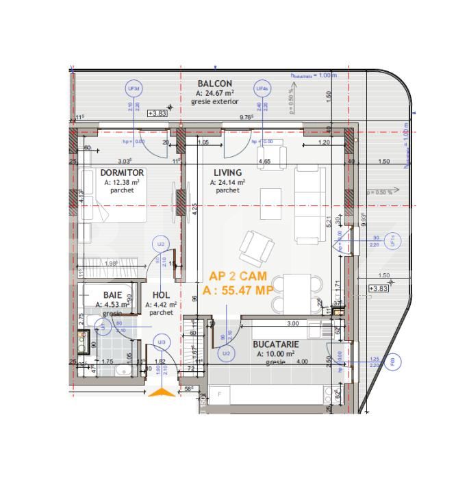 Apartament de vânzare 2 camere Floreşti - 200939AV | BLITZ Cluj-Napoca | Poza13