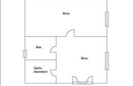 Un spatiu pentru birouri de inchiriat cu 70 mp