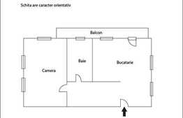 2 camere, 38 mp plus loc de parcare, posibilitate Prima Casa