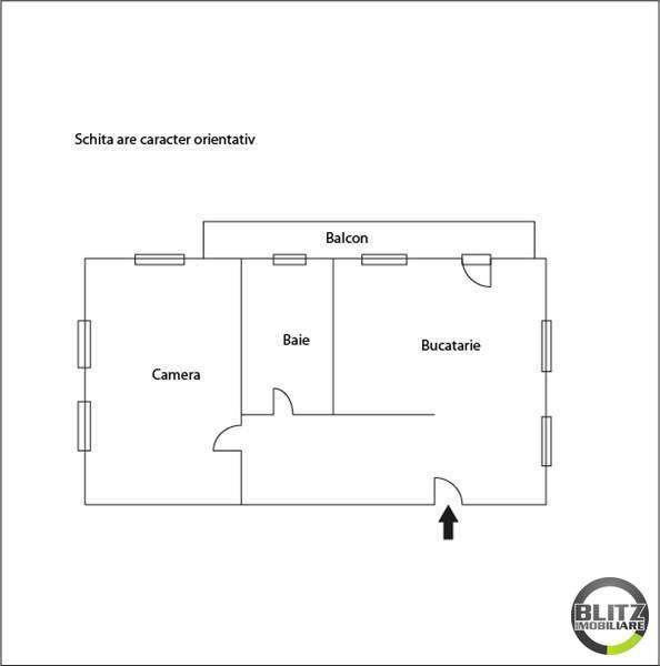 Apartament de vânzare 2 camere Floreşti - 201AV | BLITZ Cluj-Napoca | Poza1