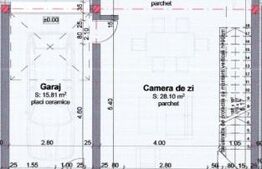 Casa individuala 4 camere, 111.23mp, 56.95 mp gradina, zona Porii