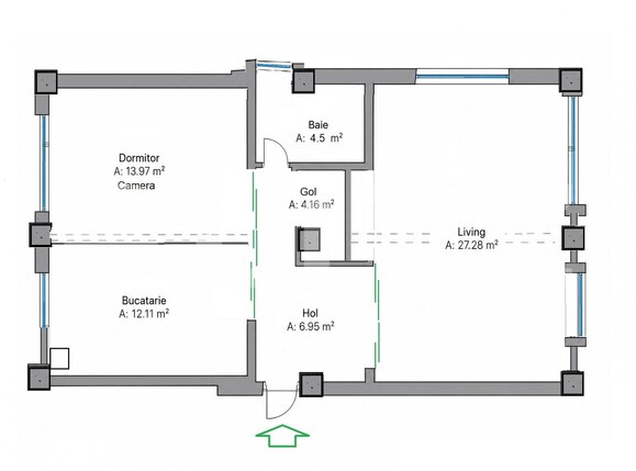 Apartament de vânzare 3 camere Bună Ziua - 201078AV | BLITZ Cluj-Napoca | Poza13