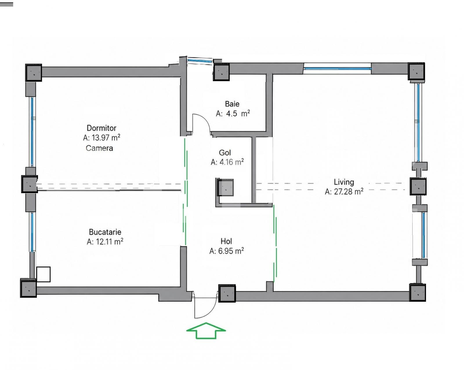 Apartament de vânzare 3 camere Bună Ziua - 201078AV | BLITZ Cluj-Napoca | Poza13