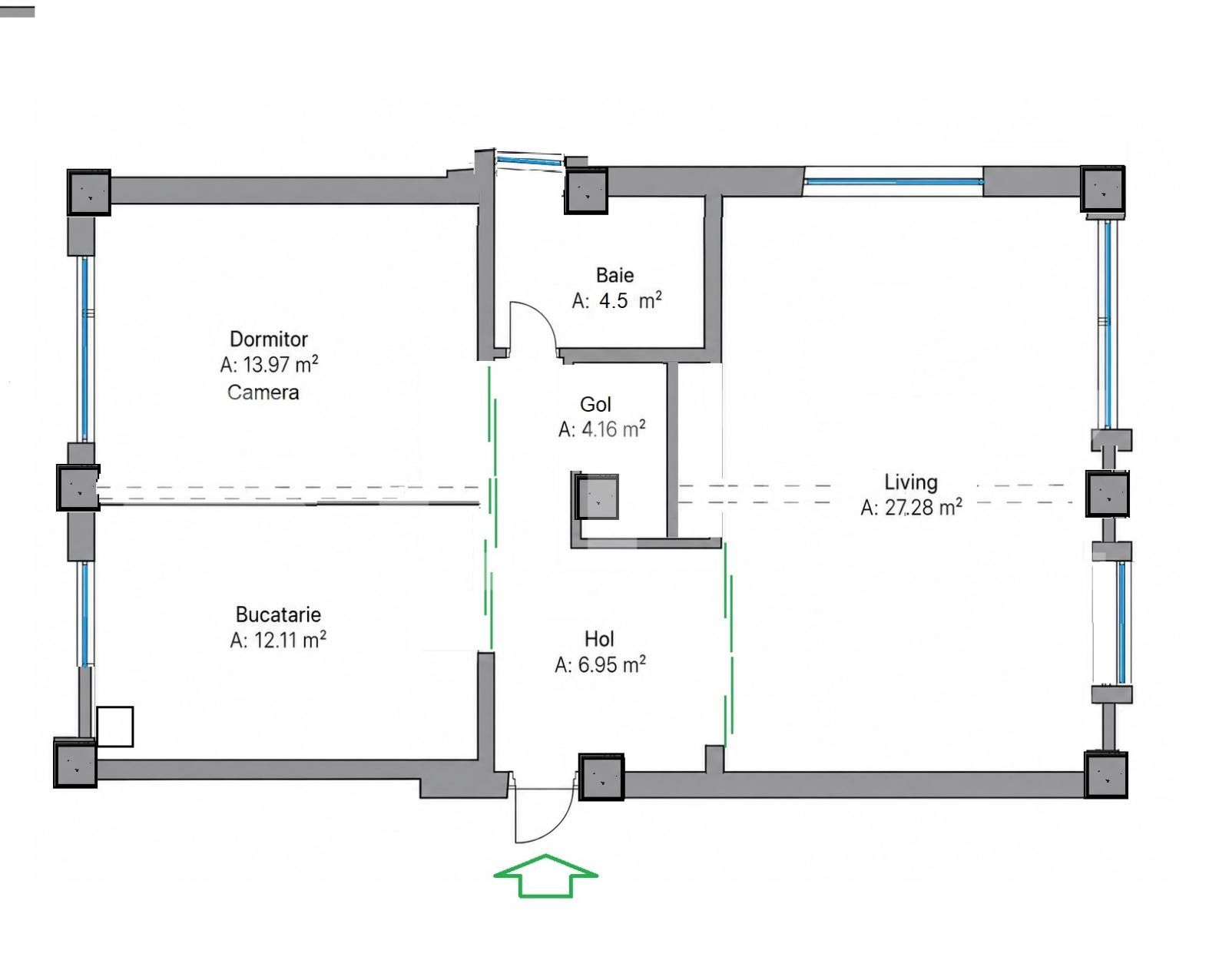 Apartament de vânzare 3 camere Bună Ziua - 201078AV | BLITZ Cluj-Napoca | Poza13