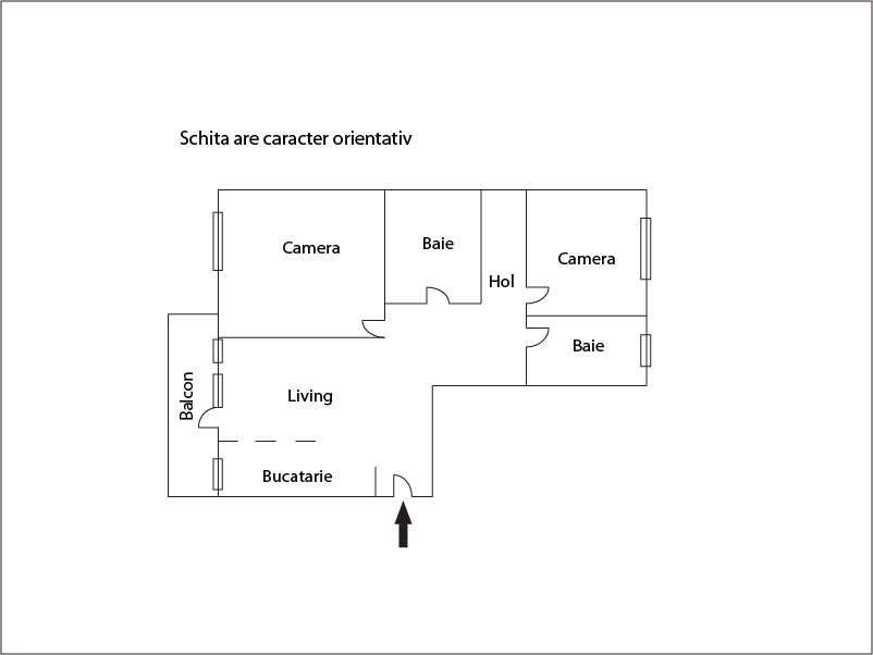 Apartament de vânzare 3 camere Central - 2011AV | BLITZ Cluj-Napoca | Poza1