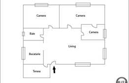 De inchiriat spatiu pentru birouri cu 120 mp utili
