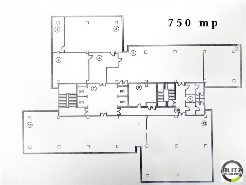 Spațiu birouri de închiriat Semicentral - 20122SIB | BLITZ Cluj-Napoca | Poza1