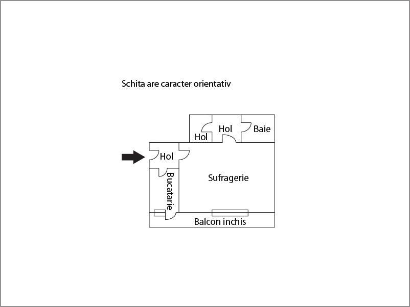 Garsonieră de vânzare Gheorgheni - 2014AV | BLITZ Cluj-Napoca | Poza1