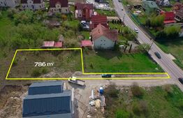 Teren cu autorizatie de constructie la intrare in Chinteni, Comision 0