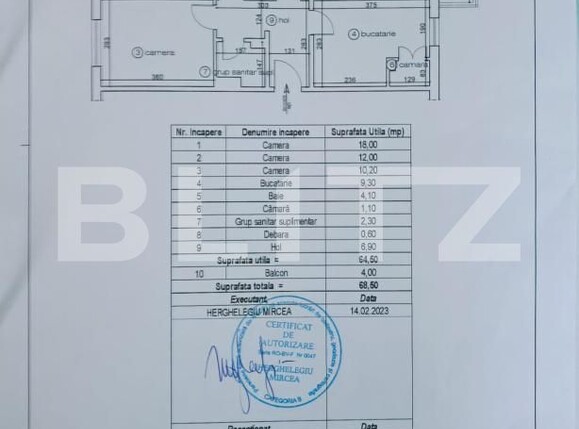 Apartament de vânzare 3 camere Florilor - 201584AV | BLITZ Brașov | Poza7