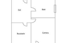 1 camera, 40 mp in imobil nou, partial mobilat