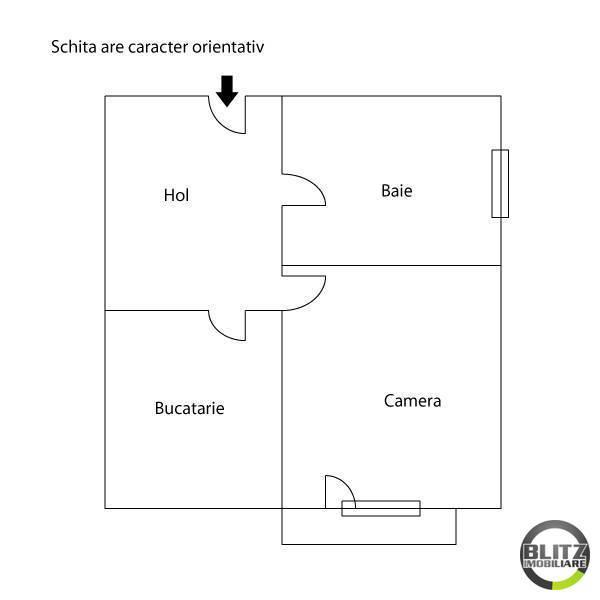 Garsonieră de vânzare Floreşti - 2018AV | BLITZ Cluj-Napoca | Poza1
