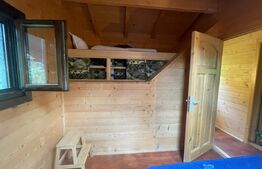 Cabană la munte cu saună finlandeză și teren generos