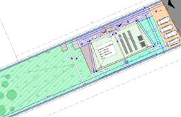 Teren 1012 mp, front 16 m, AC-casa familiala cu 2 unit locative, Dezmir