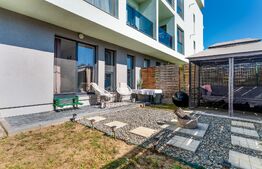 Vând apartament, 2 camere, cu gradina, de 44 mp utili, Floresti