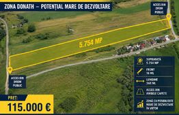 Teren de vânzare Exterior Vest - 143186TV | BLITZ Cluj-Napoca | Poza1