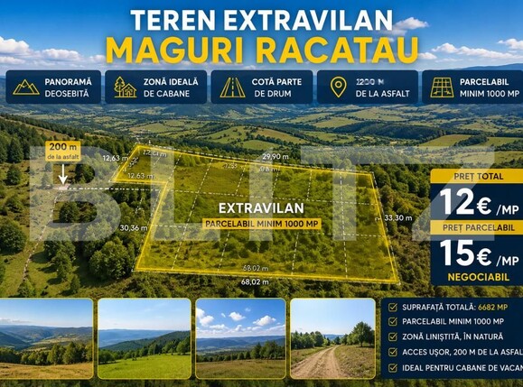 Teren de vânzare Măguri-Răcătău - 202138TV | BLITZ Cluj-Napoca | Poza1
