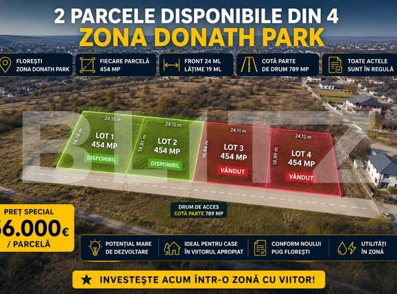 Teren de vânzare Floreşti - 202143TV | BLITZ Cluj-Napoca | Poza1