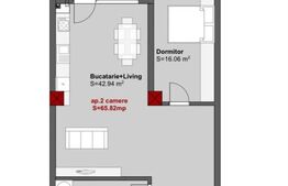 OPORTUNITATE ! Apartament 2 camere, Scala Center 