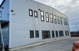 Hala cu cladire birouri 955 mp, 2850 mp teren, in Campia Turzii
