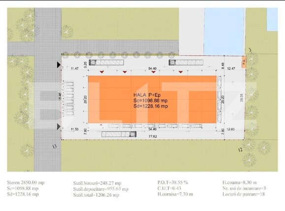 Spațiu industrial de închiriat Câmpia Turzii - 202452SII | BLITZ Cluj-Napoca | Poza2