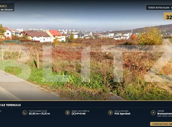 Teren de vânzare Borhanci - 202479TV | BLITZ Cluj-Napoca | Poza1
