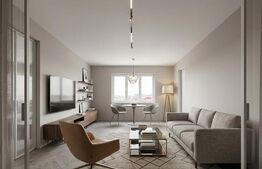 Apartament 2 camere, 48mp, etaj intermediar, balcon, parcare, VIVO 