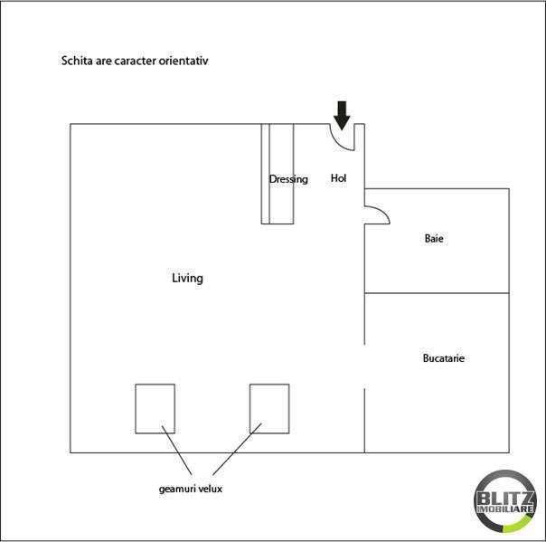 Garsonieră de vânzare Floreşti - 2028AV | BLITZ Cluj-Napoca | Poza1