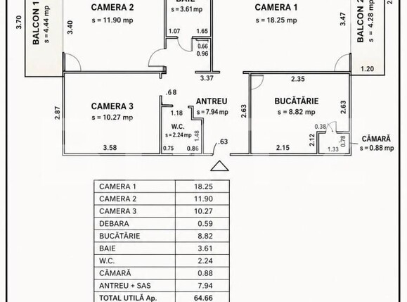 Apartament de vânzare 3 camere Marasti - 202861AV | BLITZ Cluj-Napoca | Poza7