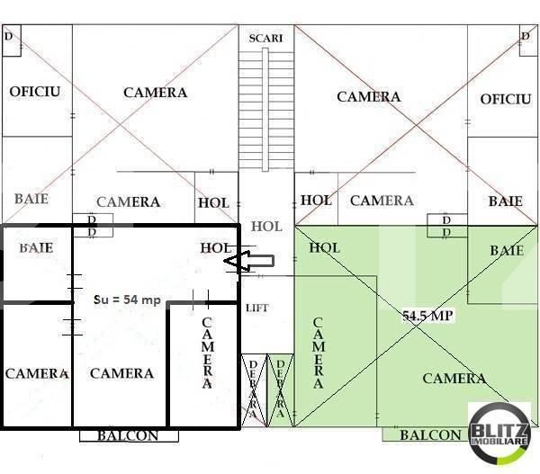Spațiu birouri de închiriat Central - 20289SIB | BLITZ Cluj-Napoca | Poza16