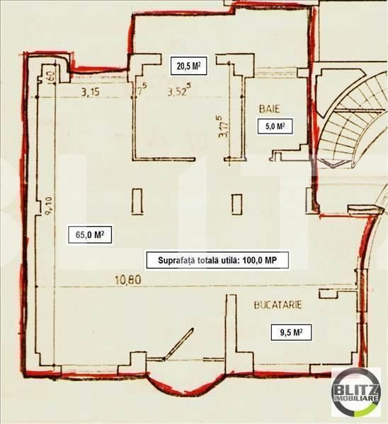 Spațiu birouri de închiriat Central - 20319SIB | BLITZ Cluj-Napoca | Poza7