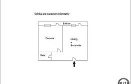 Vanzare apartament 2 camere,  54 mp utili, in zona linistita a Florestului