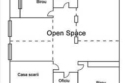 Spatiu de birou de inchiriat 134 mp utili, imobil constructie noua!