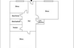 De inchiriat spatiu pentru birouri cu 70 mp utili