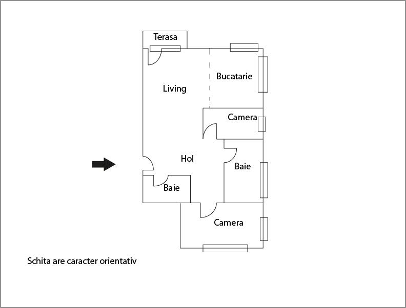 Apartament de vânzare 2 camere Floreşti - 2033AV | BLITZ Cluj-Napoca | Poza1
