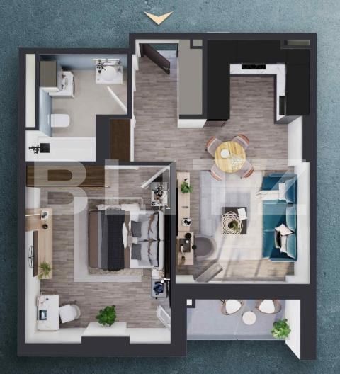 Apartament de vânzare 2 camere Marasti - 203611AV | BLITZ Cluj-Napoca | Poza2