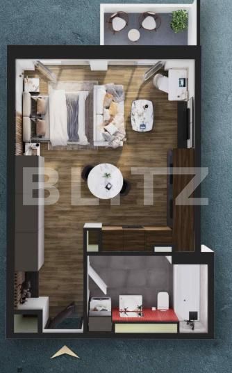 Garsonieră de vânzare Iris - 203613AV | BLITZ Cluj-Napoca | Poza2