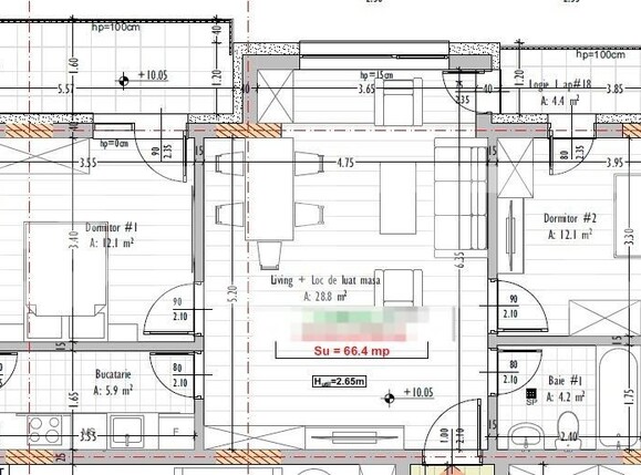 Apartament de vânzare 3 camere Floreşti - 203752AV | BLITZ Cluj-Napoca | Poza1